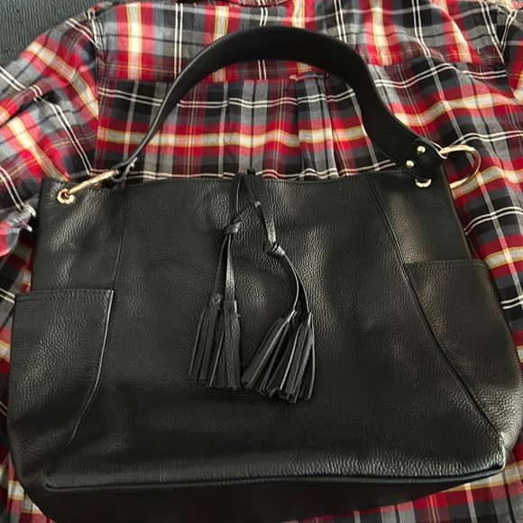 laggo Bags Laggo Leather Tote Bag Black Poshmark